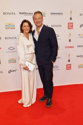 Sasha and Julia Roentgen at the Goldene Bild der Frau award ceremony on 19 11 2025 at the Stage Theater in Hamburg Goldene Bild der Frau award ceremony 2025 in Hamburg