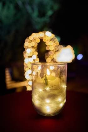 Christmas decoration candle Opening of the Christmas Garden Berlin 2025 in the Botanical Garden Berlin on 19 11 2025 Christmas Garden Berlin 2025