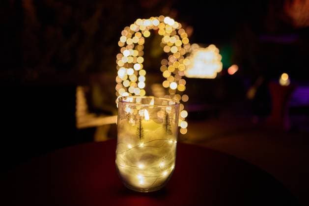 Christmas decoration candle Opening of the Christmas Garden Berlin 2025 in the Botanical Garden Berlin on 19 11 2025 Christmas Garden Berlin 2025