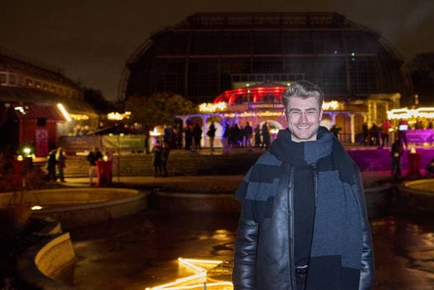 Linus Weber Opening of the Christmas Garden Berlin 2025 in the Botanical Garden Berlin on 19 11 2025 Christmas Garden Berlin 2025