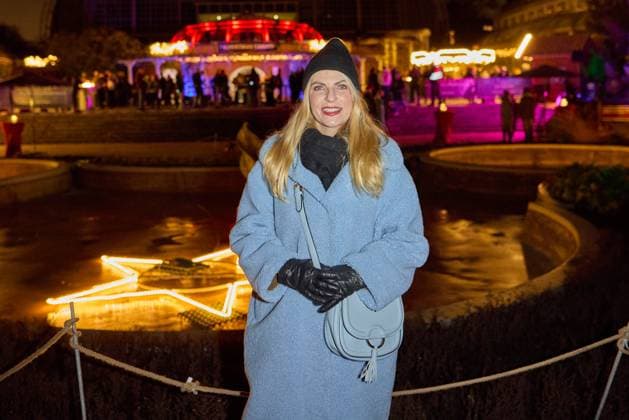 Tanja Buelter Opening of the Christmas Garden Berlin 2025 in the Botanical Garden Berlin on 19 11 2025 Christmas Garden Berlin 2025
