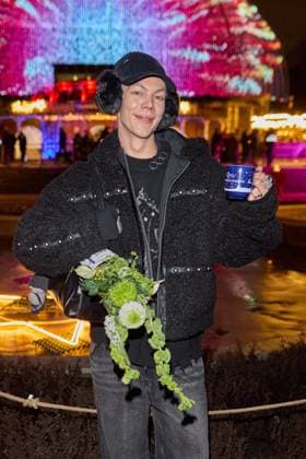 Max Uhrmacher - Eroeffnung des Christmas Garden Berlin 2025 im Botanischen Garten Berlin am 19.11.2025. Christmas Garden Berlin 2025