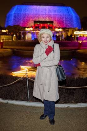 Dana Golombek Opening of the Christmas Garden Berlin 2025 in the Botanical Garden Berlin on 19 11 2025 Christmas Garden Berlin 2025