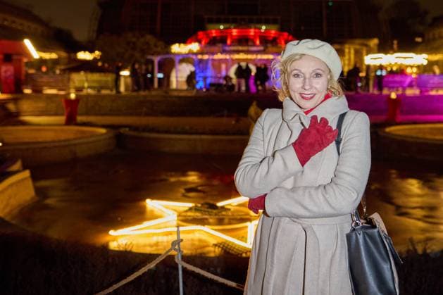 Dana Golombek Opening of the Christmas Garden Berlin 2025 in the Botanical Garden Berlin on 19 11 2025 Christmas Garden Berlin 2025
