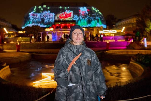 Eva Mona Rodekirchen Opening of the Christmas Garden Berlin 2025 in the Botanical Garden Berlin on 19 11 2025 Christmas Garden Berlin 2025