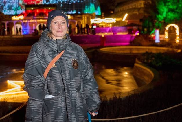 Eva Mona Rodekirchen Opening of the Christmas Garden Berlin 2025 in the Botanical Garden Berlin on 19 11 2025 Christmas Garden Berlin 2025