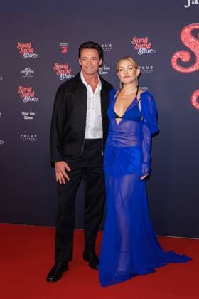 Premiere Song Sung Blue Hugh Jackman and Kate Hudson at the European premiere of the movie Song Sung Blue at the Zoo Palast on 19 11 2025 in Berlin Copyright: xEventpressxKochanx