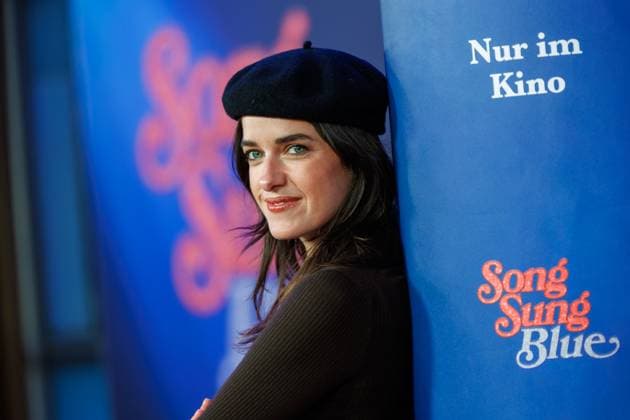 Premiere Song Sung Blue Marie Nasemann at the European premiere of the movie Song Sung Blue at the Zoo Palast on 19 11 2025 in Berlin Copyright: xEventpressxKochanx