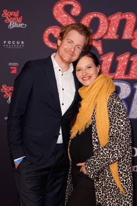 Premiere Song Sung Blue Johannes Heinrichs and Nadja Jo Klapper at the European premiere of the movie Song Sung Blue at the Zoo Palast on 19 11 2025 in Berlin Copyright: xEventpressxKochanx