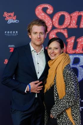 Premiere Song Sung Blue Johannes Heinrichs and Nadja Jo Klapper at the European premiere of the movie Song Sung Blue at the Zoo Palast on 19 11 2025 in Berlin Copyright: xEventpressxKochanx