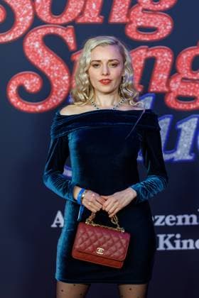 Premiere Song Sung Blue Anne Marie Waldeck at the European premiere of the movie Song Sung Blue at the Zoo Palast on 19 11 2025 in Berlin Copyright: xEventpressxKochanx