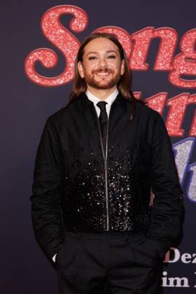 Premiere Song Sung Blue Riccardo Simonetti at the European premiere of the movie Song Sung Blue at the Zoo Palast on 19 11 2025 in Berlin Copyright: xEventpressxKochanx
