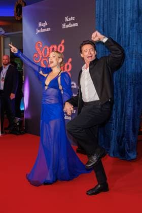 Premiere Song Sung Blue Kate Hudson and Hugh Jackman at the European premiere of the movie Song Sung Blue at Zoo Palast on 19 11 2025 in Berlin Copyright: xEventpressxKochanx