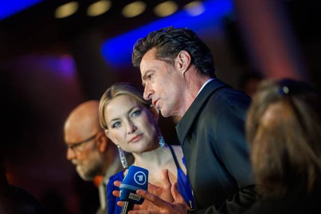 Premiere Song Sung Blue Kate Hudson and Hugh Jackman at the European premiere of the movie Song Sung Blue at Zoo Palast on 19 11 2025 in Berlin Copyright: xEventpressxKochanx