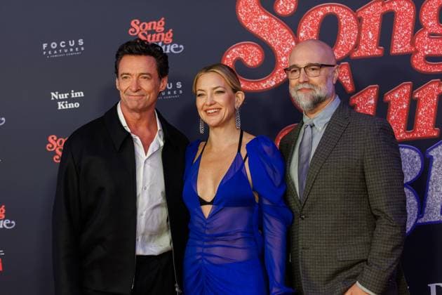 Premiere Song Sung Blue Hugh Jackman, Kate Hudson and Craig Brewer at the European premiere of the movie Song Sung Blue at the Zoo Palast on 19 11 2025 in Berlin Copyright: xEventpressxKochanx