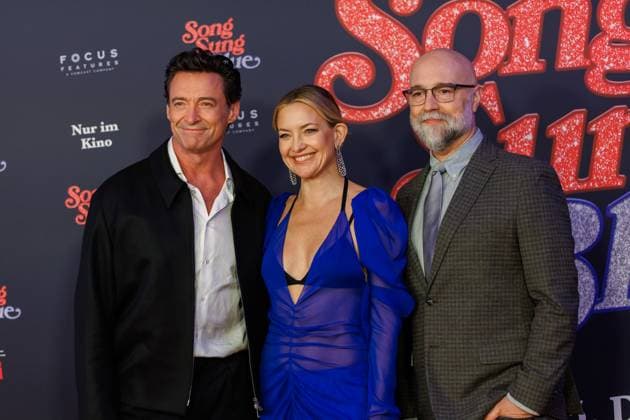 Premiere Song Sung Blue Hugh Jackman, Kate Hudson and Craig Brewer at the European premiere of the movie Song Sung Blue at the Zoo Palast on 19 11 2025 in Berlin Copyright: xEventpressxKochanx