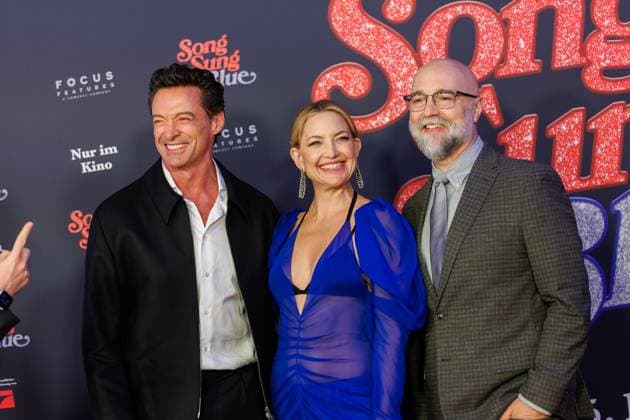 Premiere Song Sung Blue Hugh Jackman, Kate Hudson and Craig Brewer at the European premiere of the movie Song Sung Blue at the Zoo Palast on 19 11 2025 in Berlin Copyright: xEventpressxKochanx