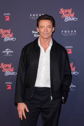 Premiere Song Sung Blue Hugh Jackman at the European premiere of the movie Song Sung Blue at the Zoo Palast on 19 11 2025 in Berlin Copyright: xEventpressxKochanx