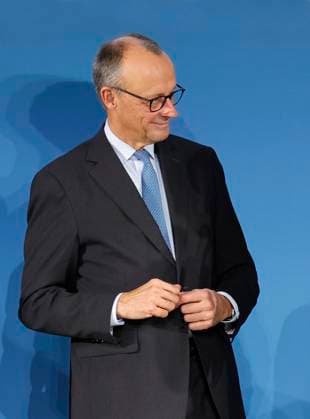 Patron Federal Chancellor Friedrich Merz at the TALISMAN 2025 award ceremony of the Deutschlandstiftung Integration at the Allianz Forum in Berlin