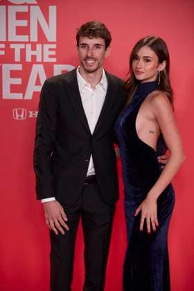 November 19, 2025, Madrid, Madrid, Spain: ALEX MARQUEZ AND GABRIELA GUZMAN attend the GQ Men Of The Year Awards 2025 Madrid Spain - ZUMAc260 20251119_zep_c260_042 Copyright: xMikexChicorrox