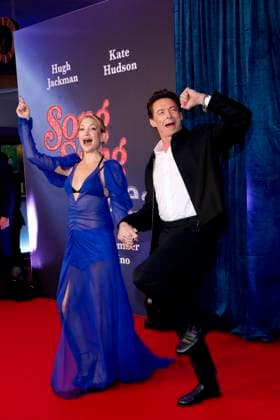 Song Sung Blue, film premiere at Zoo Palast, Berlin, 19 11 2025 Kate Hudson and Hugh Jackman at the Red Carpet Photocall of SONG SUNG BLUE at Zoo Palast Berlin on 19 11 2025 Berlin Zoo Palast Copyright: xAnitaxBuggex