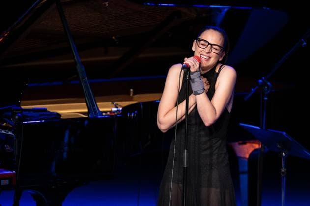 JAZZMADRID concert at the Fernanda Gómez Theatre in Madrid, Spain - 19 Nov 2025 Leonor Watling performs during the JAZZMADRID concert at the Fernanda Gómez Theatre in Madrid. Madrid Spain Copyright: xAtilanoxGarciax xSOPAxImagesx photo00993