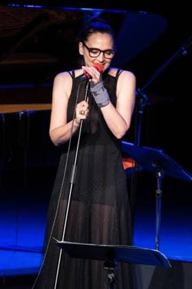 JAZZMADRID concert at the Fernanda Gómez Theatre in Madrid, Spain - 19 Nov 2025 Leonor Watling performs during the JAZZMADRID concert at the Fernanda Gómez Theatre in Madrid. Madrid Spain Copyright: xAtilanoxGarciax xSOPAxImagesx photo00985