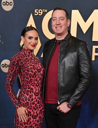 59th Annual CMA Awards - Arrivals Samantha Busch and Kyle Busch arriving at the 59th Annual Country Music Association Awards held at the Bridgestone Arena on November 19, 2025 in Nashville, TN. Nashville Bridgestone Arena Tennessee USA Copyright: xOConnor-Arroyo AFF-USA.comx