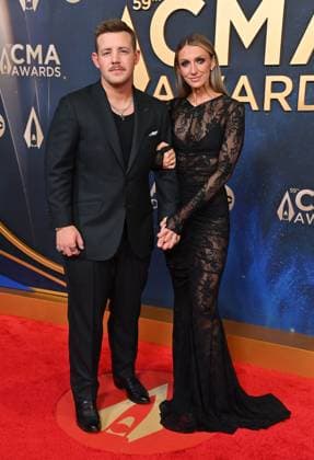 59th Annual CMA Awards - Arrivals Kameron Marlowe and Meagan Bennington arriving at the 59th Annual Country Music Association Awards held at the Bridgestone Arena on November 19, 2025 in Nashville, TN. Nashville Bridgestone Arena Tennessee USA Copyright: xOConnor-Arroyo AFF-USA.comx