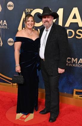 59th Annual CMA Awards - Arrivals Matt Rovey arriving at the 59th Annual Country Music Association Awards held at the Bridgestone Arena on November 19, 2025 in Nashville, TN. Nashville Bridgestone Arena Tennessee USA Copyright: xOConnor-Arroyo AFF-USA.comx
