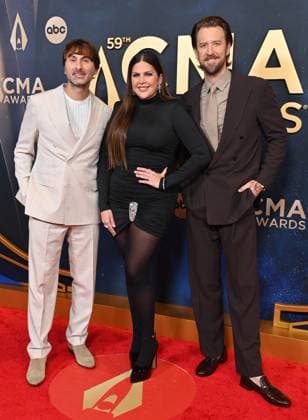59th Annual CMA Awards - Arrivals Lady A, Dave Haywood, Hilary Scott and Charles Kelley arriving at the 59th Annual Country Music Association Awards held at the Bridgestone Arena on November 19, 2025 in Nashville, TN. Nashville Bridgestone Arena Tennessee USA Copyright: xOConnor-Arroyo AFF-USA.comx