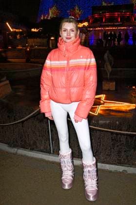 Eva Bloss bei der Eröffnung des Christmas Garden 2025 im Botanischen Garten Berlin. Berlin, 19.11.2025 Foto:xN.xKubelkax xFuturexImagex christmas_garden_5121