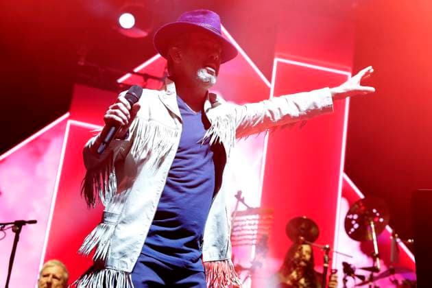 19 11 2025, Jamiroquai, singer Jay Kay, in concert at the Uber Arena in Berlin, pop, music, British acid jazz funk band, Berlin Germany, Germany