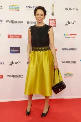 abb Natalia Yegorova, formerly Natalia Klitschko as a guest on the red carpet at the award ceremony of the Golden Image of Women 2025 at the Theater im Hafen on 19 11 2025 in Hamburg Hamburg Germany