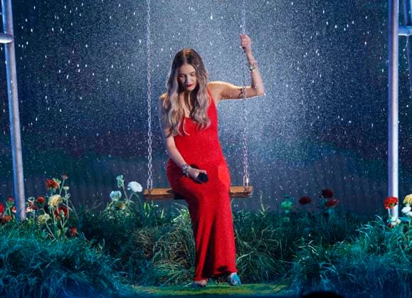 Kelsea Ballerini performs at the 59th CMA Awards at the Bridgestone Arena in Nashville, Tennessee, on Wednesday, November 19, 2025.  NAS202511192022 JOHNxANGELILLO