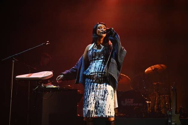 Joy Crookes performing at Brixton Academy LONDON, ENGLAND - NOVEMBER 19: Joy Crookes performing at Brixton Academy on November 19, 2025 in London, England. CAP MAR MAR Great Britain Copyright: xMartinxHarris CapitalxPicturesx