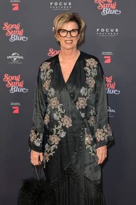 Andrea Eggers at the European premiere of the movie Song Sung Blue at Zoo Palast Berlin, 19 11 2025 Foto:xM.xBehrensx xFuturexImagex blue_5120