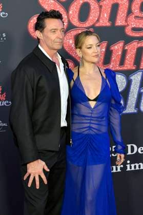 Hugh Jackman and Kate Hudson at the European premiere of the movie Song Sung Blue at Zoo Palast Berlin, 19 11 2025 Foto:xM.xBehrensx xFuturexImagex blue_5153
