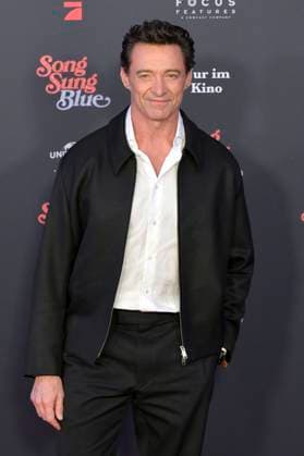 Hugh Jackman at the European premiere of the movie Song Sung Blue at Zoo Palast Berlin, 19 11 2025 Foto:xM.xBehrensx xFuturexImagex blue_5158