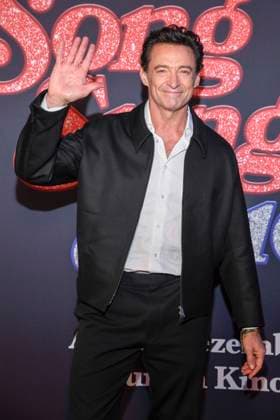 abb Hugh Jackman on the red carpet at the European premiere of the movie Song Sung Blue at Zoo Palast Berlin on 19 11 2025 in Berlin Berlin Germany