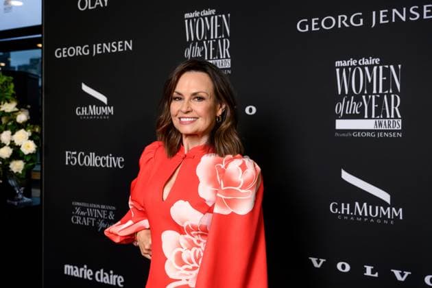 WOMEN OF THE YEAR AWARDS, Lisa Wilkinson arrives at the Marie Claire Women of the Year Awards at Bell Shakespeare, in Sydney, Thursday, November 20, 2025. ( NO ARCHIVING SYDNEY NEW SOUTH WALES AUSTRALIA  Copyright: xSTEVExMARKHAMx 20251120154701737320