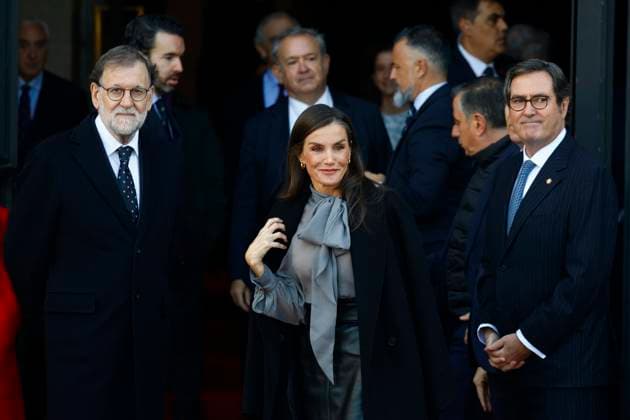 40th anniversary of the creation of the CEOE Foundation Former Prime Minister Mariano Rajoy, Queen Letizia and the President of the CEOE, Antonio Garamendi, attend the celebration of the 40th anniversary of the creation of the CEOE Foundation at the Teatro Real in Madrid, on November 20, 2025, in Madrid Spain The event aims to highlight the role of Spanish companies as important players in the progress, modernization and welfare of Spanish society CEOE ANNIVERSARY ACT ROYAL THEATRE COMPANIES 20 NOVEMBER 2025 Madrid Madrid Spain  Copyright: xJosexVelascox 7112283