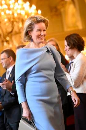 Queen Mathilde Attends 25th Anniversary of The Queen Mathilde Fund BRUSSELS, BELGIUM - NOVEMBER 20 : Queen Mathilde of Belgium pictured attending the official 25th anniversary celebrations of the Queen Mathilde Fund (KMF) on November 20, 2025 in Brussels, Belgium, 20 11 2025 Brussels Belgium  Copyright: xPhilipxReynaersx