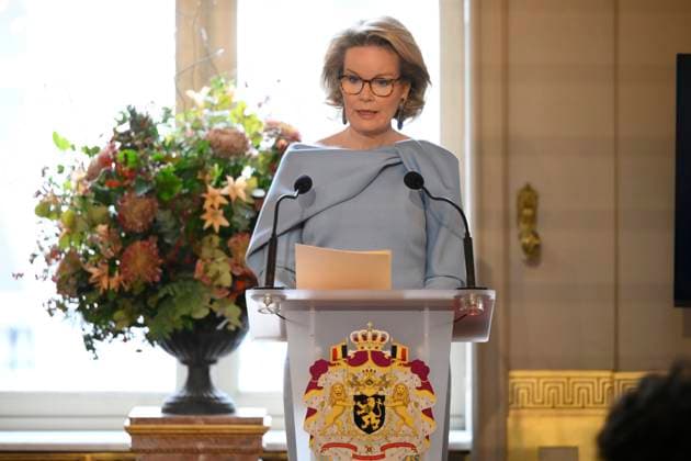 Queen Mathilde Attends 25th Anniversary of The Queen Mathilde Fund BRUSSELS, BELGIUM - NOVEMBER 20 : Queen Mathilde of Belgium pictured attending the official 25th anniversary celebrations of the Queen Mathilde Fund (KMF) on November 20, 2025 in Brussels, Belgium, 20 11 2025 Brussels Belgium  Copyright: xPhilipxReynaersx