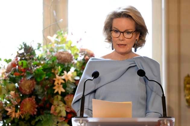 Queen Mathilde Attends 25th Anniversary of The Queen Mathilde Fund BRUSSELS, BELGIUM - NOVEMBER 20 : Queen Mathilde of Belgium pictured attending the official 25th anniversary celebrations of the Queen Mathilde Fund (KMF) on November 20, 2025 in Brussels, Belgium, 20 11 2025 Brussels Belgium  Copyright: xPhilipxReynaersx
