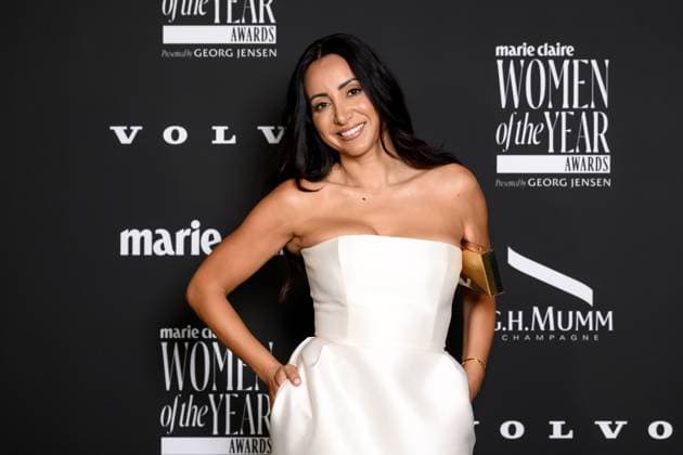 WOMEN OF THE YEAR AWARDS, Antoinette Lattouf arrives at the Marie Claire Women of the Year Awards at Bell Shakespeare, in Sydney, Thursday, November 20, 2025. ( NO ARCHIVING SYDNEY NEW SOUTH WALES AUSTRALIA  Copyright: xSTEVExMARKHAMx 20251120118134641527