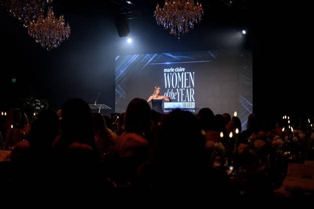 WOMEN OF THE YEAR AWARDS, A general view inside the award ceremony room at the Marie Claire Women of the Year Awards at Bell Shakespeare, in Sydney, Thursday, November 20, 2025. ( NO ARCHIVING SYDNEY NEW SOUTH WALES AUSTRALIA  Copyright: xSTEVExMARKHAMx 20251120174442317901