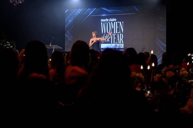 WOMEN OF THE YEAR AWARDS, A general view inside the award ceremony room at the Marie Claire Women of the Year Awards at Bell Shakespeare, in Sydney, Thursday, November 20, 2025. ( NO ARCHIVING SYDNEY NEW SOUTH WALES AUSTRALIA  Copyright: xSTEVExMARKHAMx 20251120183978580129