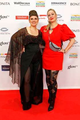 Miriam Peters und Ruth Moschner bei der 18. Verleihung der Goldenen Bild der Frau 2025 im Stage Theater im Hafen. Hamburg, 19.11.2025 Foto:xC.xTamckex xFuturexImagex goldene_bild_5135