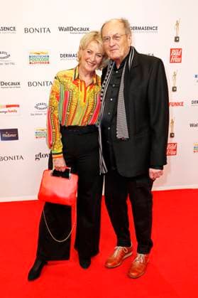 Dietrich Mattausch mit Ehefrau Annette Mattausch bei der 18. Verleihung der Goldenen Bild der Frau 2025 im Stage Theater im Hafen. Hamburg, 19.11.2025 Foto:xC.xTamckex xFuturexImagex goldene_bild_5241